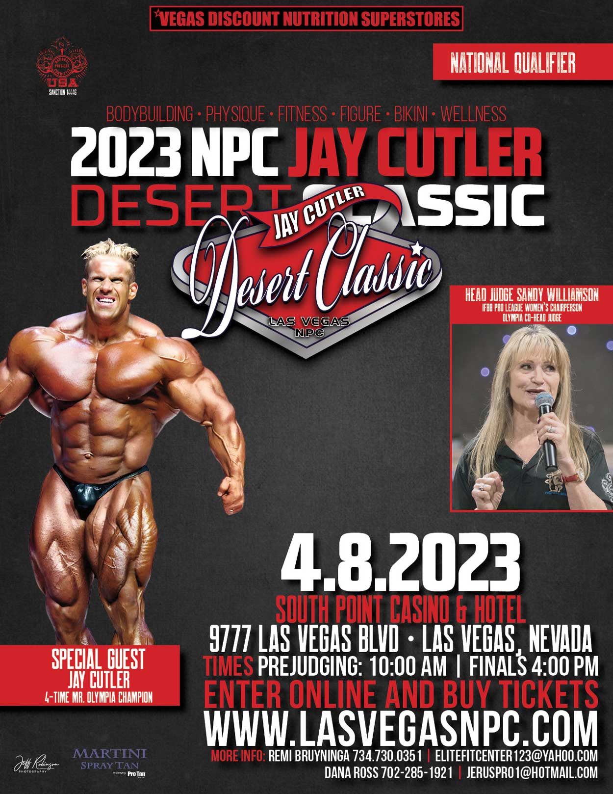 2023 NPC Jay Cutler Desert Classic NPC USA Nevada