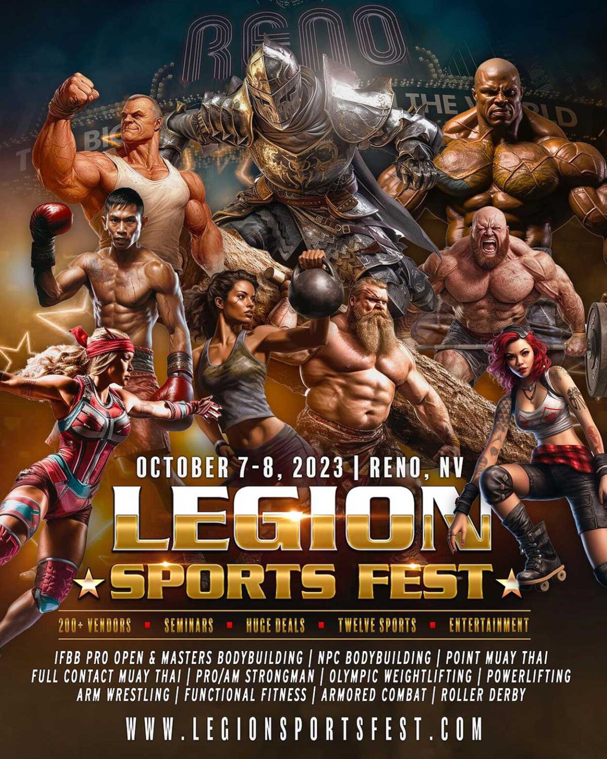 2023 NPC/IFBB Pro Legion Sports Fest NPC USA Nevada