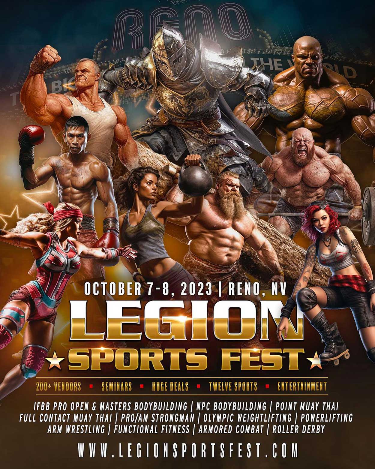 2023 NPC/IFBB Pro Legion Sports Fest - NPC USA Nevada